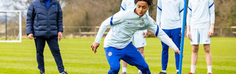 Student Playing Football